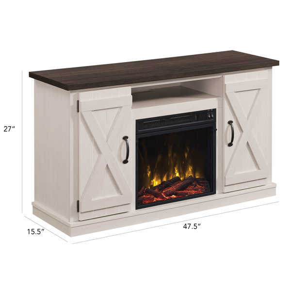 Three Posts™ Lorraine TV Stand for TVs up to 55" with Fireplace